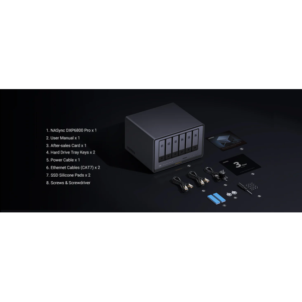 UGREEN NASync DXP6800 Pro – 6-Bay NAS-сервер з Intel i5 10-Core